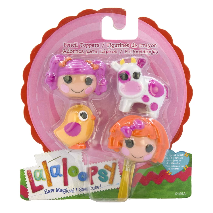 Pencil Toppers кукла Lalaloopsy Lele Angel Детские текстовые карандаши шапка украшение кукла