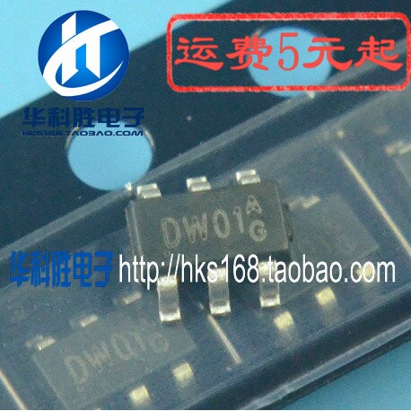 DW01 DW01D  原装6脚锂电池保护IC SOT23-6