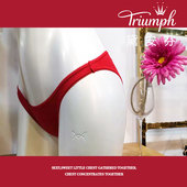 Triumph 黛安芬低腰三角三条装 小裤 特惠新款 C76 621