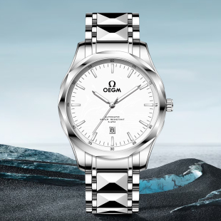 表径40mm 全新未使用 单日历 海豚 全自动机芯腕表O001 OEGM