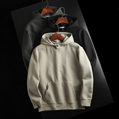 时尚 线下599 连帽卫衣潮 防风有型 男士 针织棉混纺 亲肤细腻