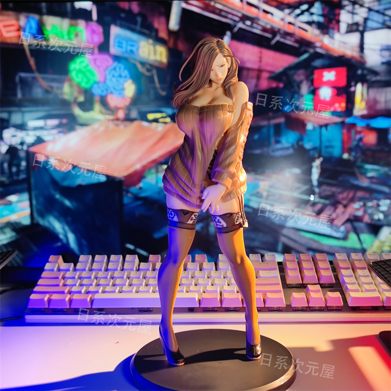 优质版1/6daiki工业动漫九条诗穗织田non原画二次元污美女手办