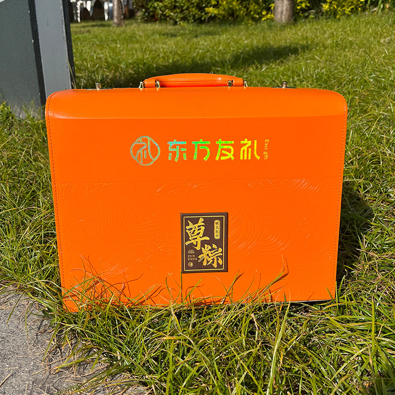 新款粽子包装盒端午节糕点礼盒酒店创意手提盒批发外包装定制logo