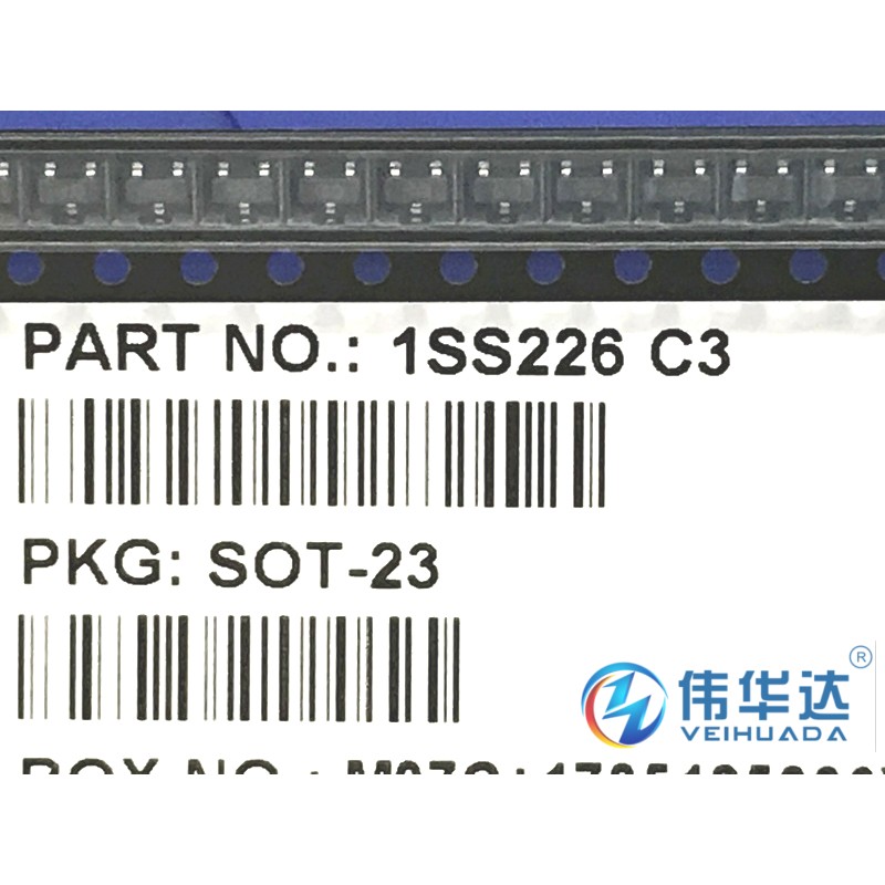 三极管贴片 1SS226 ISS226 C3丝印 SOT23 1/ISS26 全新现货 100只