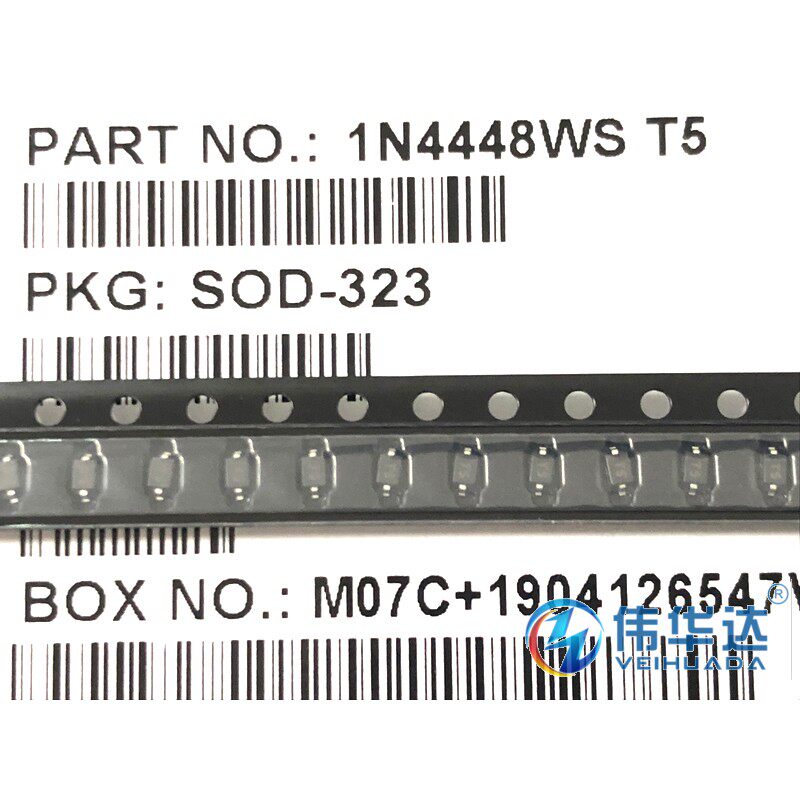 贴片开关二极管 1N4448W IN4448 0805/SOD-323 T5 国产现货3000只