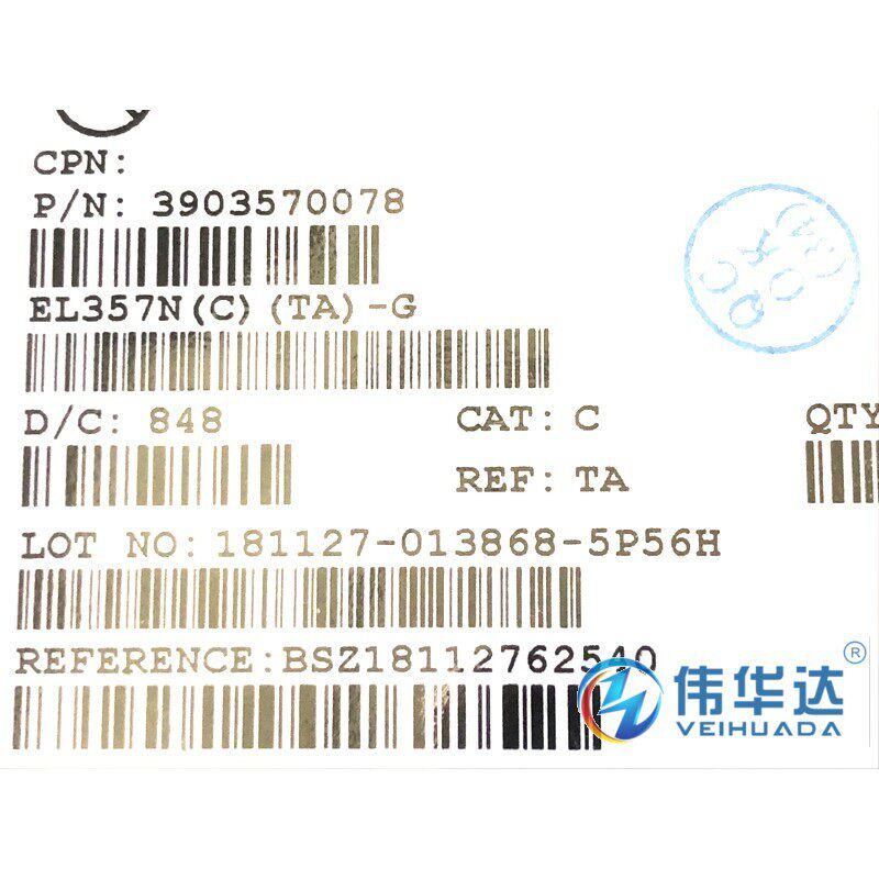 贴片 el357n(c) sop-4 el357n-c 光电耦合器 sop-4 原装现货