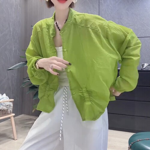 轻薄面膜防晒衫外套女