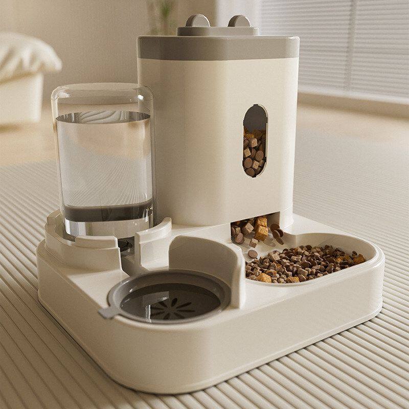 猫狗双碗自动饮水喂食器