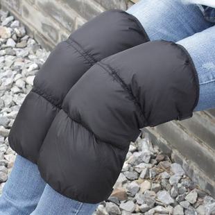 羽绒护膝护腿神器保暖电动电瓶车冬季 男女骑车腿部防寒防风摩托车