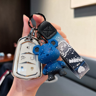 xt4 ct4款 xt6 ct6 xts壳atsl车钥匙包 ct5 适用凯迪拉克钥匙套xt5