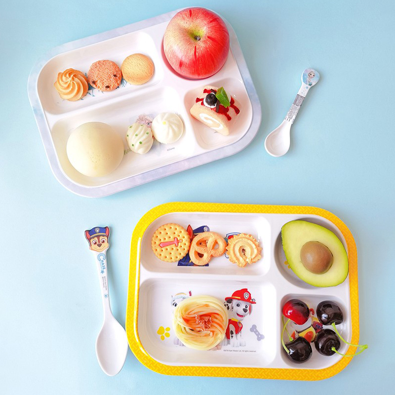 汪汪队餐具家用儿童餐盘辅食勺