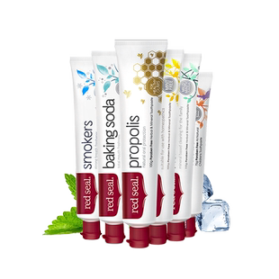 Redseal红印新西兰进口蜂胶牙膏护理净齿无氟低泡牙膏官方正品