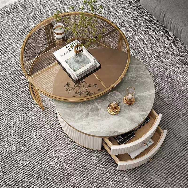 客厅茶几轻奢现代家用伸缩圆形茶几电视柜组合拉伸小户型茶桌地柜,鲜花速递/花卉仿真/绿植园艺,割草机/草坪机,淘宝优惠券,粉丝福利购,淘宝优惠卷