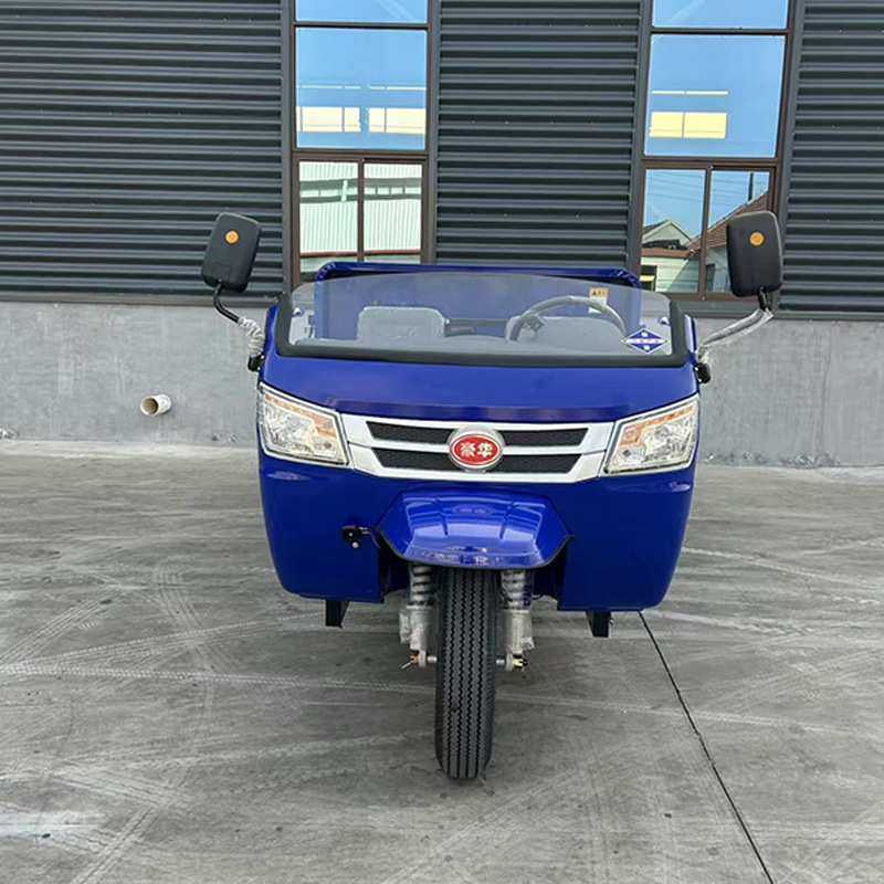 农用三轮车无棚柴油大马力工程养殖自卸载重翻斗车工地运料三马子