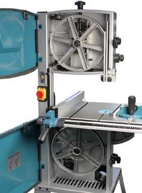 LB1200F切割机12寸木工带锯冻肉硬木精细切割曲线锯开料机