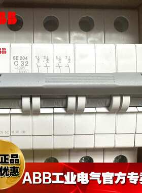 ABB微小型断路器空气开关/SE204-D63/2TAZ170400R0631