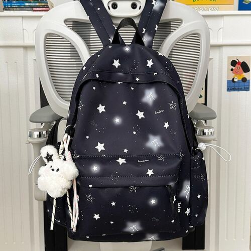 学院星星大容量轻便学生双肩包