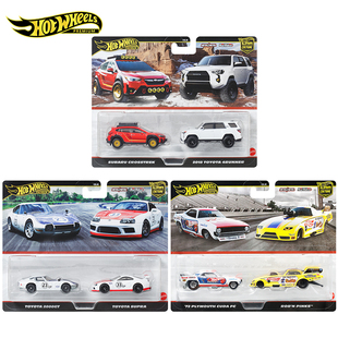 风火轮汽车文化丰田普利茅斯本田思域双车套仿真合金车模型HBL96