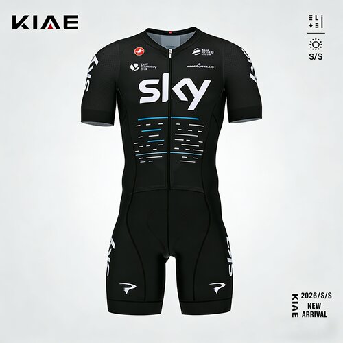 sky天空车队版连体骑行服