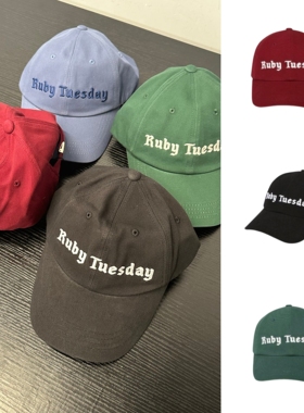 现货秒发 YCH 官方授权 26早春Ruby Tuesday鸭舌帽