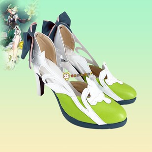 原神艾梅莉埃cos鞋定做3482动漫游戏人物cosplay表演高跟鞋子定制