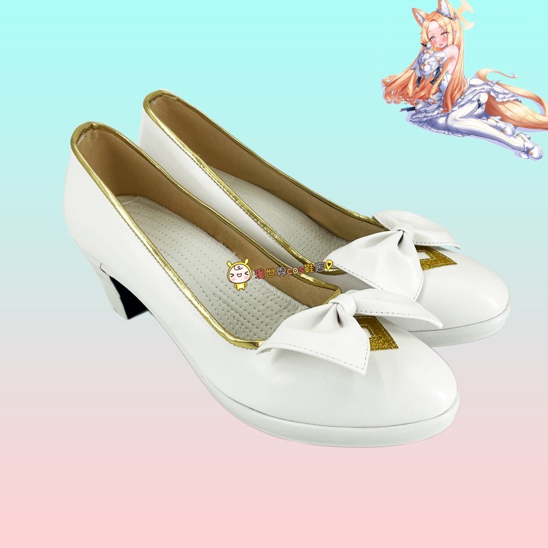 蔚碧蓝档案百合园圣娅cos鞋