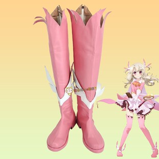 Fatekaleidliner魔法少女伊莉雅cos鞋定制0304cosplay鞋来图定做