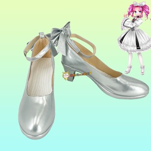 VOICEROID四国玫碳cos鞋定做3024 动漫游戏人物漫展cosplay鞋定制