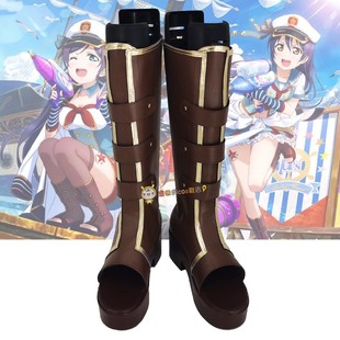 lovelive东条希仲夏清凉ur觉醒cos鞋定制3420cosplay表演鞋子定做