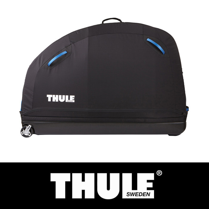 Thule RoundTrip Pro XT 软壳自行车行李箱配集成式自行车装配架