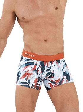 CleverModa 性感男士平角内裤高弹顺滑柔软印花U凸立体囊袋 1051