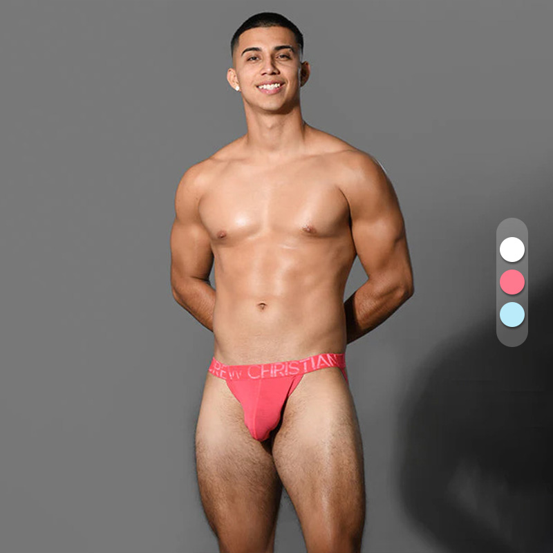 性感双丁男士内裤莫代尔透气运动