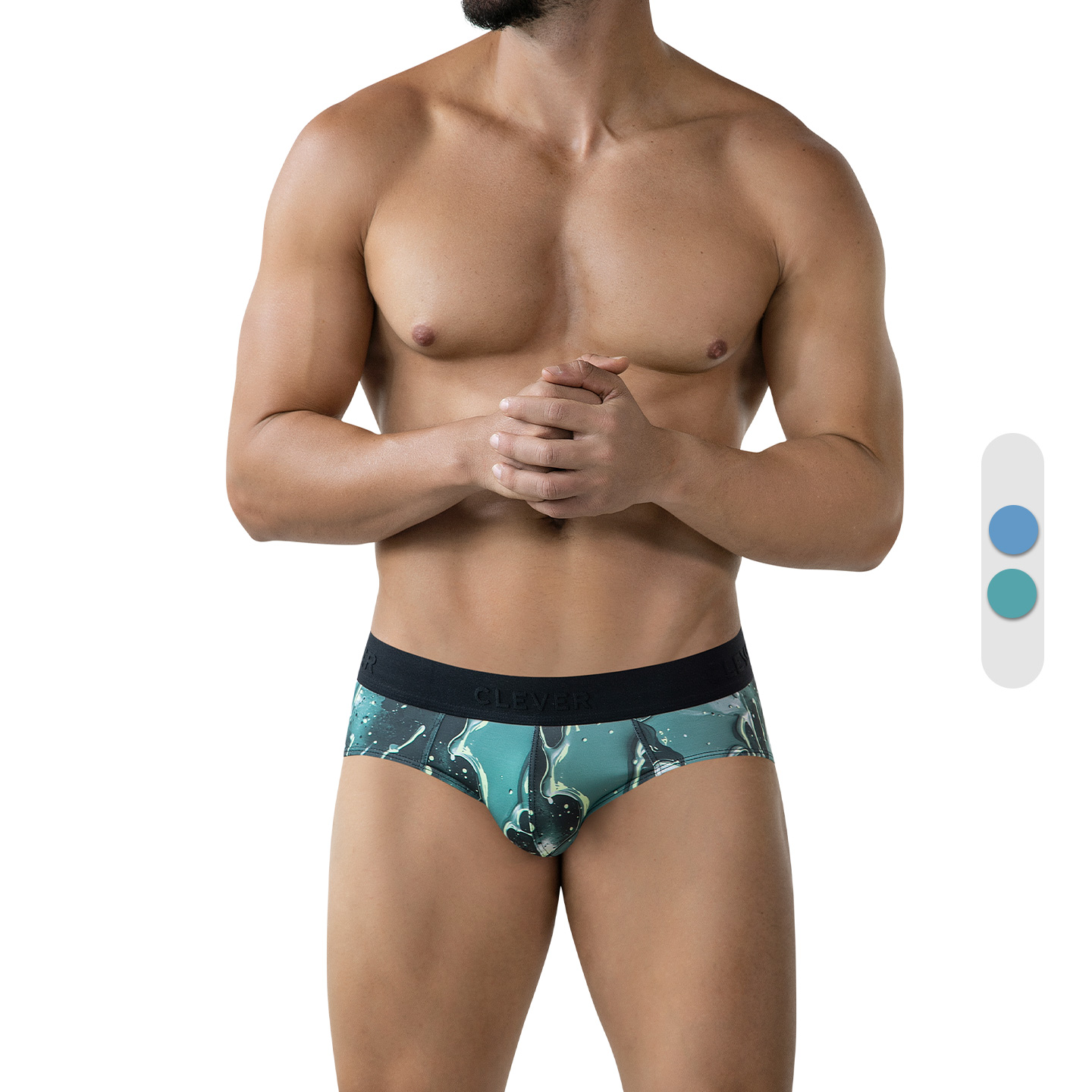 CleverModa男士三角内裤动感U凸