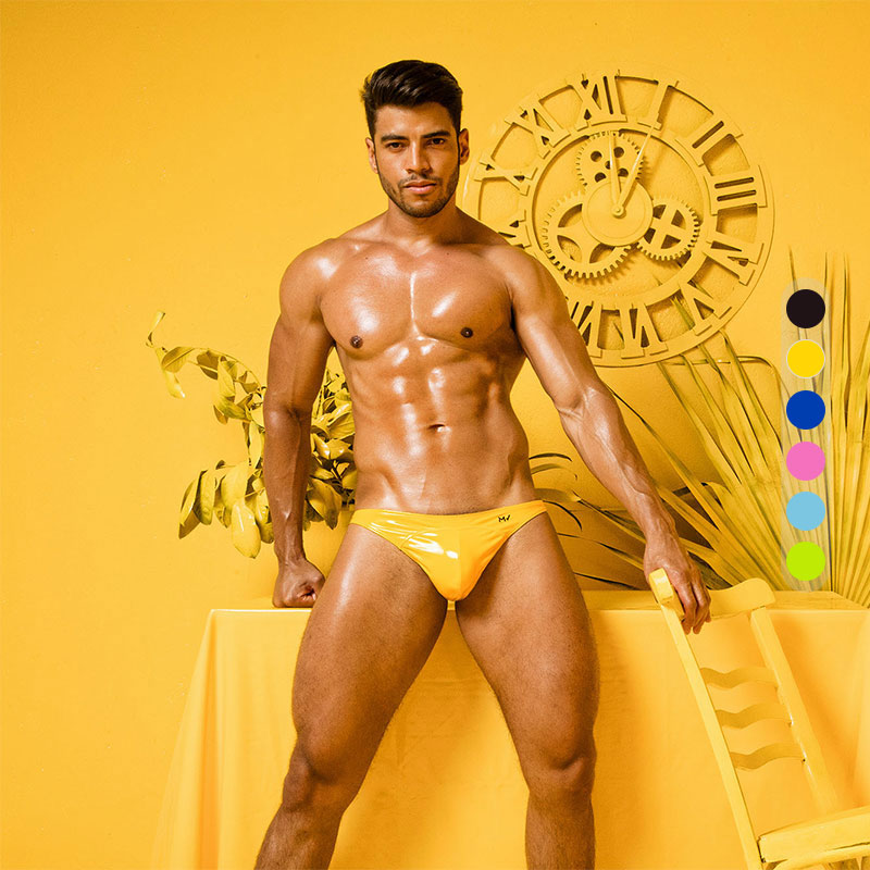 ModusVivendi男士三角内裤漆皮