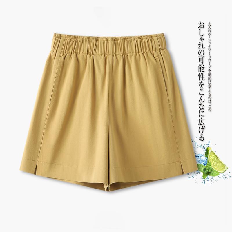 短裤女士2025新款外穿夏梨型身材黑色巨好看的夏装夏季薄款休闲裤