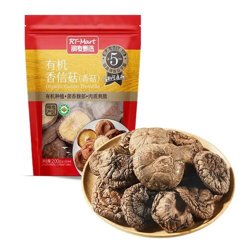 RT-Mart有机香信菇200g