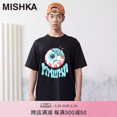 Mishka大眼球潮牌新款T恤