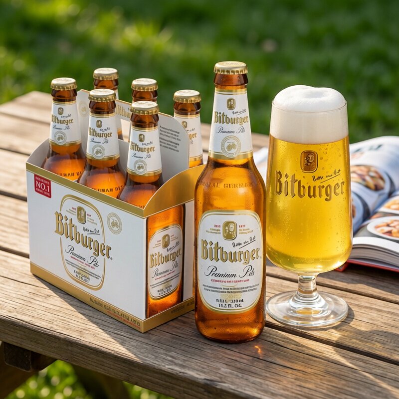 Bitburger碧堡博格啤酒330ml/瓶装德国原装进口精酿啤酒