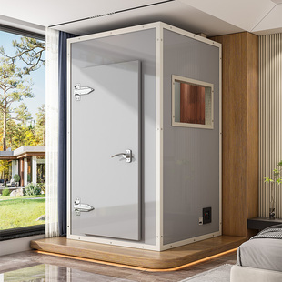 隔音房录音棚家用移动隔音仓室内直播间静音仓练歌房架子鼓钢琴房