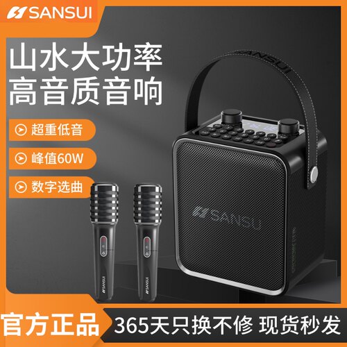 山水户外蓝牙充电大功率手提音响