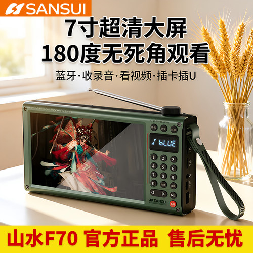山水F70高清大屏视频播放器