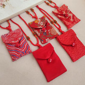 护身符袋平安福袋空袋防水免缝随身收纳礼品包挂脖平安符袋保护套