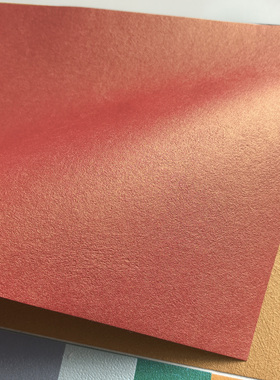 红色蛋壳光面艺术漆无缝壁布七彩变幻防水防油包厢加厚背景墙布