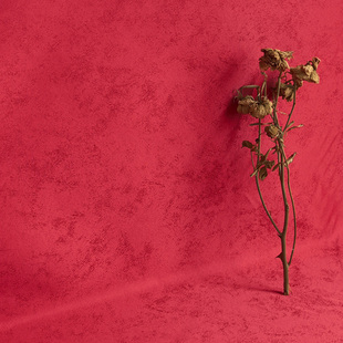 鲜红色无缝壁布复古隐约斑驳大红梅红深红亮红高档珠光中国红墙布