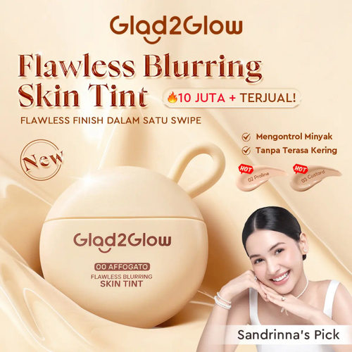 Glad2Glow粉底液自然水润不卡粉遮瑕保湿控油不妆提亮肤色正品