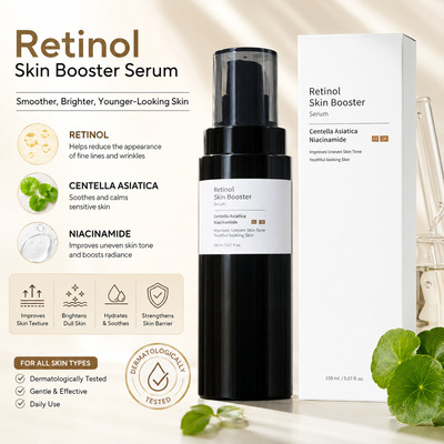 跨境爆品Retinal Skin Booster Serum视黄醇精华液补水精华液润肤