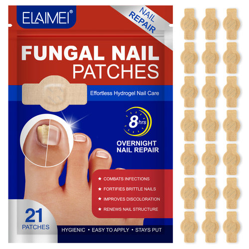 ELAIMEI 足部指甲贴FUNGAL NAIL PATCHES 21p
