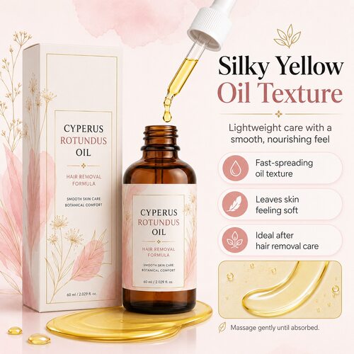 跨境爆款香附子精华油Cyperus Rotundus Oil身体毛发护理天然毛发