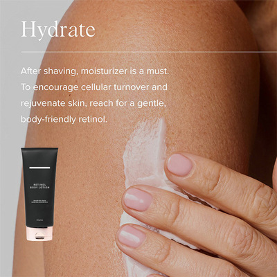 跨境爆款视黄醇身体霜Retinol Body Lotion 抚纹紧致修护滋润霜