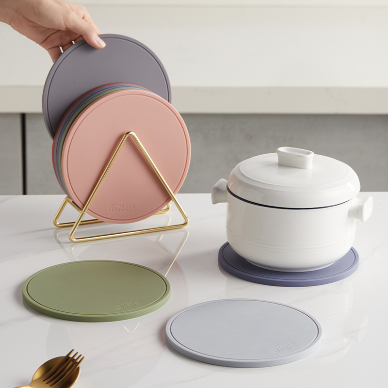 meelyhome硅胶餐垫隔热垫